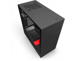 NZXT H510i Compact Mid Tower Black And Red Case